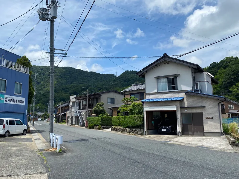天橋立と伊根のあいだの町並み